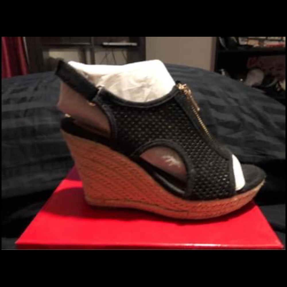 Wedge sandal Slingback heels
